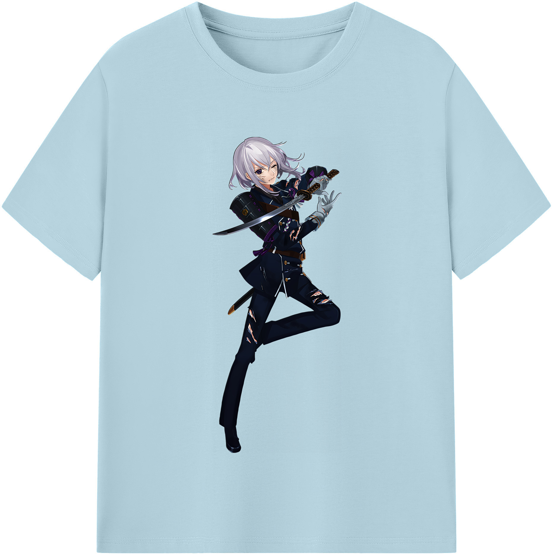 （画像用） 刀剣乱舞 Touken Ranbu 綿100％半袖Tシャツ（フロントプリント）